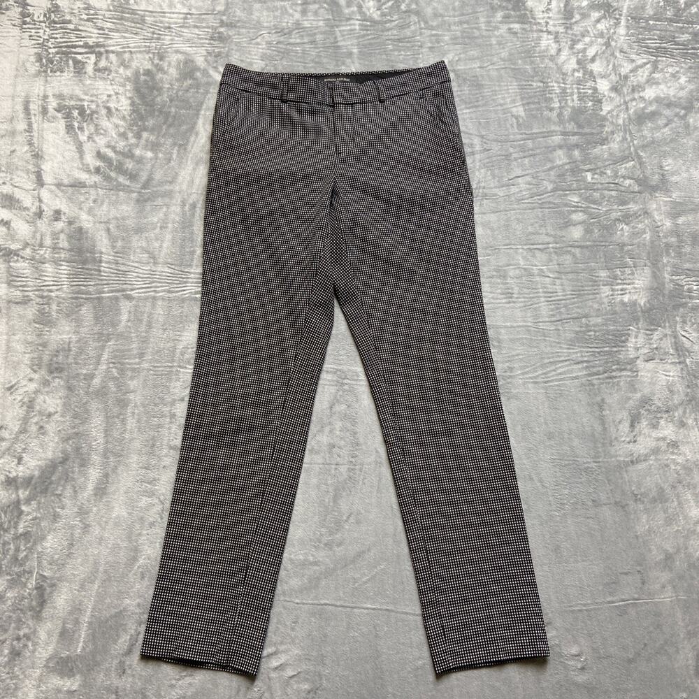 Banana Republic Ryan Dress Pants Women’s Size 0P Black Speckled Spotted Pants